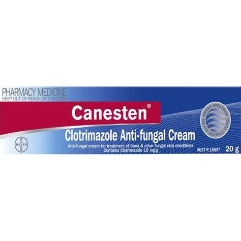 Canesten Clotrimazole Anti Fungal Cream X 20g Mail Order Pharmacy