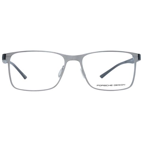 Okulary Oprawki Męskie Porsche Design P8346 B 57 Szare Crazytimepl