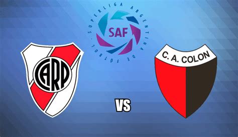 Resultado River Plate Venció 2 1 A Colón De Santa Fe En Duelo Por La