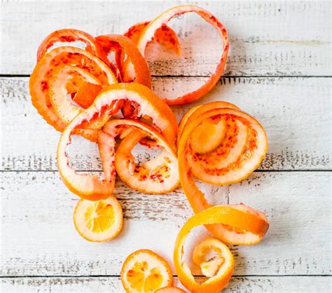 6 cáscaras de frutas para infusiones propiedades y recetas