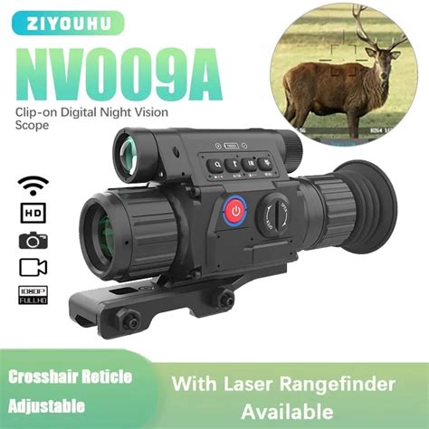 ZIYOUHU Clip On Vis O Noturna Objetivo Vis O Mbito Monocular Bal Stico