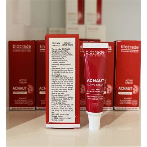 Kem Chấm Mụn Biotrade Acnaut Active Cream 5ml NGUYỄN PHƯỢNG