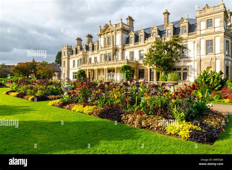 The Colourful And Well Stocked Herbaceous Borders In Front Of Dyffryn