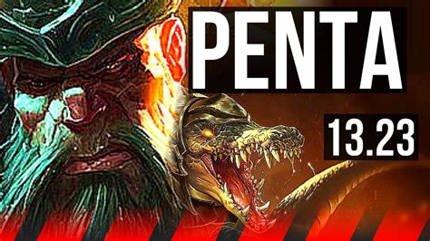 GP Vs RENEKTON TOP Penta 66 Winrate 6 Solo Kills Godlike BR