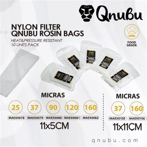 Rosin Press Bag X Cm Pack Units By Qnubu Cardiff Seed Bank