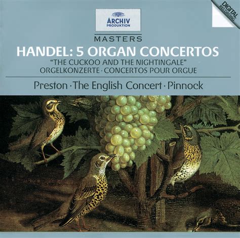 Handel Organ Concerto No 10 In D Minor Op 7 No 4 HWV 309 I