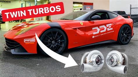 MAJOR TWIN TURBO FERRARI F12 UPDATE YouTube