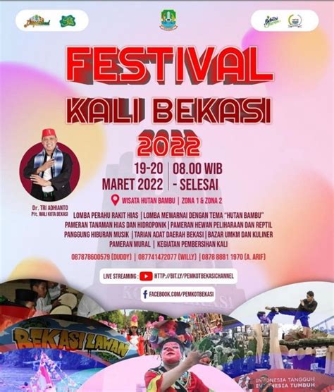 Hut Kota Bekasi Ke Festival Kali Bekasi Hadir Promosikan Pariwisata