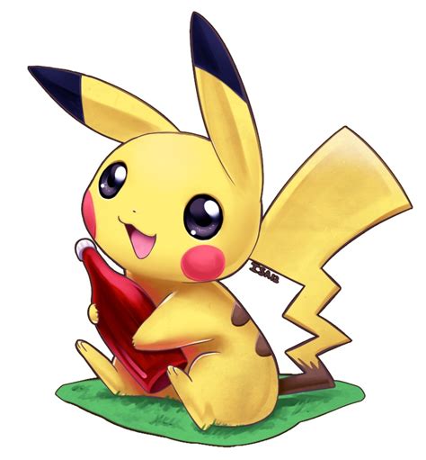 Pikachu Pokémon Red And Green Image By Isakysaku 1050476 Zerochan
