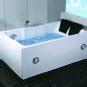 Two Person Jetted Massage Hydrotherapy Corner Tub With Bluetooth