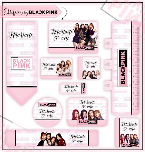 Ideas De Etiquetas Escolares De Blackpink Etiquetas Nbkomputer