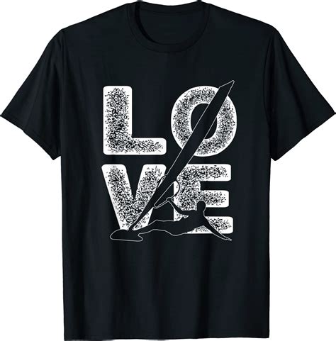 Amazon Windsurfing Love Word Theme Graphic Design Windsurfer T