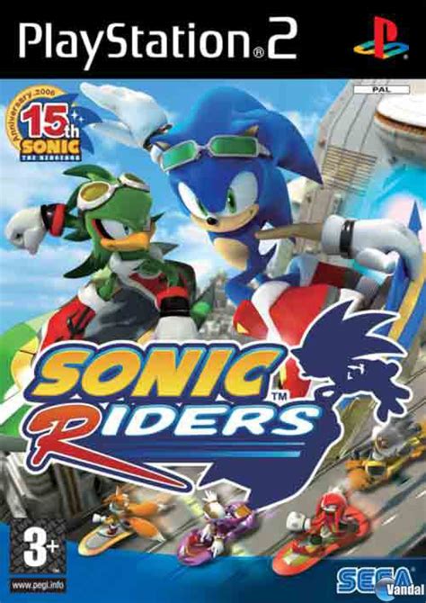 Sonic Riders Videojuego Ps2 Xbox Gamecube Y Pc Vandal