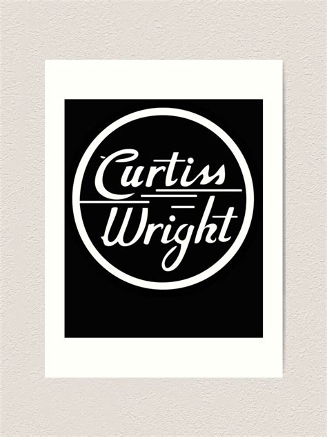 "Curtiss Wright Logo Essential T-Shirt.png" Art Print for Sale by ...