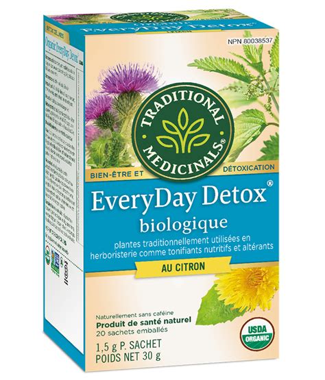 Traditional Medicinals Everyday Detox Lemon Tea — Biodor Natural Products