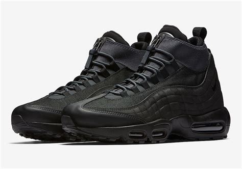 Nike Air Max 95 Sneakerboot Triple Black 806809 001 Sneaker Bar Detroit