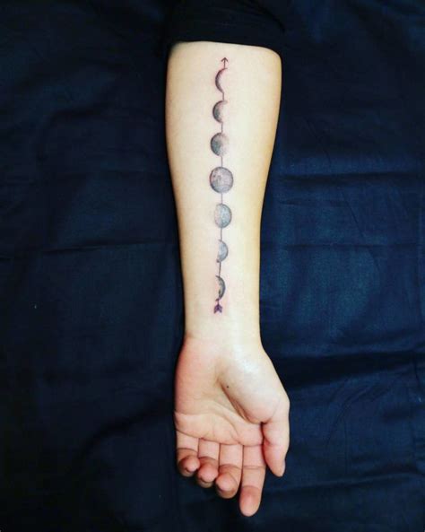 101 Amazing Phases Of The Moon Tattoo Ideas You Will Love Artofit