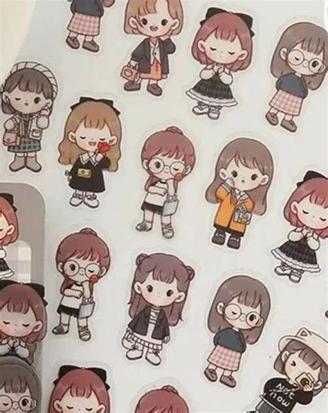 Stiker Orang #kawaii #stickers #printable #korean , 56% OFF