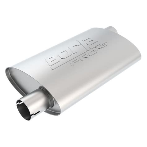 Borla 400488 Pro XS Stainless Steel Oval Notched Gray Exhaust