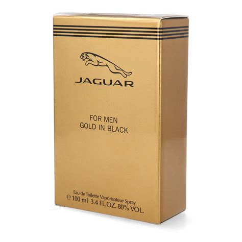 Jaguar Classic For Men Gold In Black Eau De Toilette 100 Ml Vapo