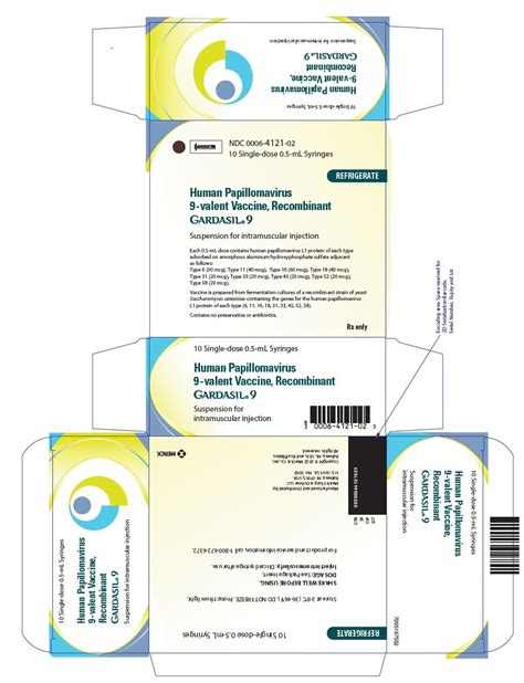 Gardasil 9 Package Insert