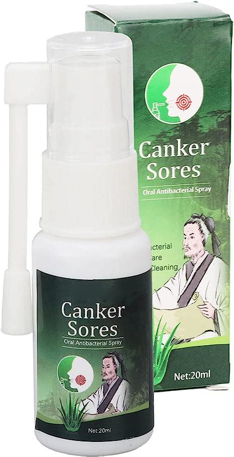 Canker Sore Relief Spray Men Women Herbal Extract Mouth Sore Relief Spray For Daily Oral Care