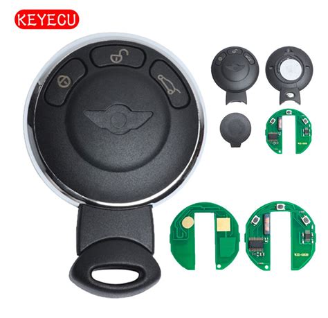 Keyecu Cheap Smart Remote Key Fob 3 Button 433MHz ID46 For BMW Mini