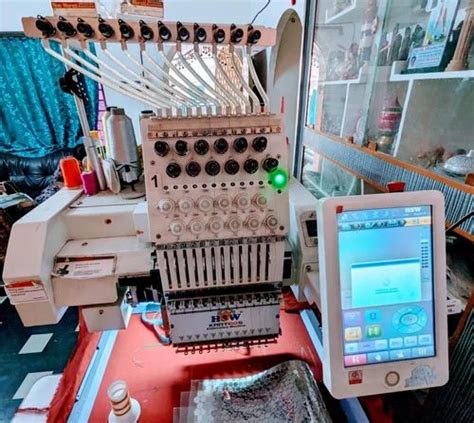 Hsw Automatic 12 Needle Computer Embroidery Machine At Rs 230000 In Bengaluru