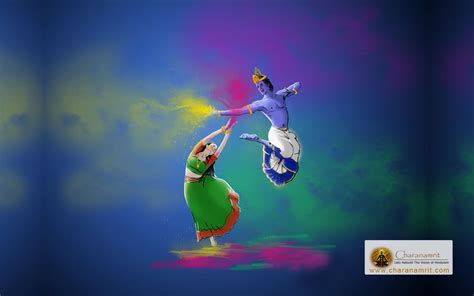 Radha Krishna Holi Wallpapers - Wallpaper Cave