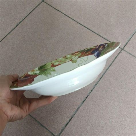 Jual Soup Plate Piring Maka Keramik Piring Sop Hias Cantik Sango Motif