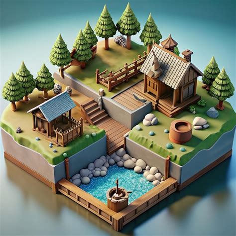 Premium Photo Viking Settlement