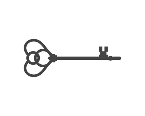 Premium Vector Key Icon Vector Illustration