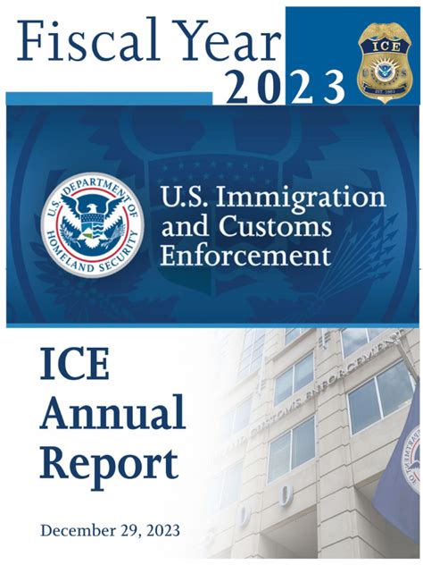 Ice Annual Report Fy 2023 | PDF