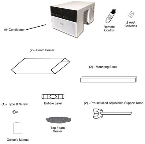 Soleus Air Ws4 08ew 201 Electronic Hybrid Air Conditioner Instruction