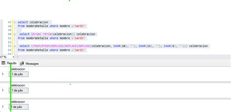 Tips Para Desarrolladores Eliminar Los Caracteres De Espacio En Blanco De Una Cadena En Sql Server