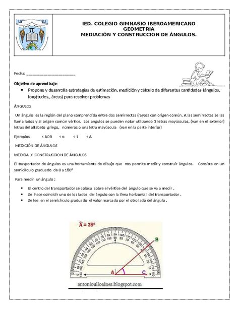 Geometria Ied Colegio Gimnasio Iberoamericano Geometria Mediaci N Y