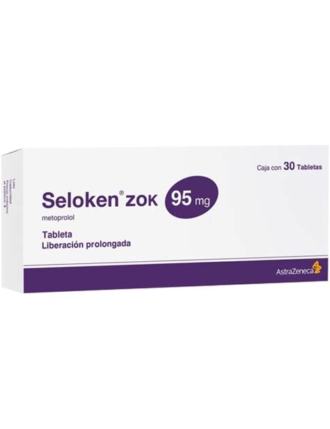 Compra Seloken Zok Metoprolol Mg Con Tabletas Liberaci N