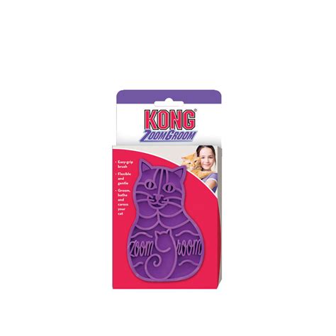 Kong Zoomgroom Βούρτσα περιποίησης για γάτες Petspacegr