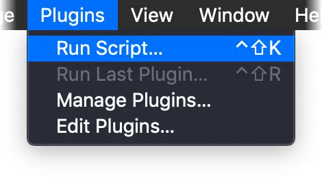 sketch developer run  script