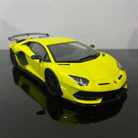 Jual Autoart Lamborghini Aventador Svj Giallo Tenerife Jakarta