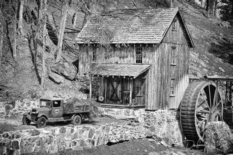 Sawmill In The South Water Wheel Sawmill Old Barns