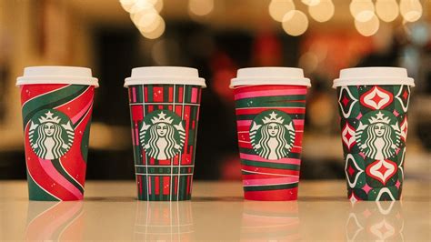 Starbucks Beloved Red Cups Are Back With Festive New Designs