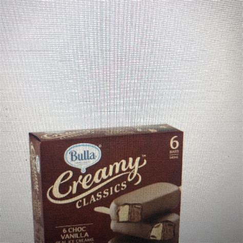 Bulla Creamy Classic Ice Cream Choc Vanilla Twins Pack Is Not Halal