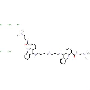 Acridinecarboxamide N Dimethylamino Ethyl