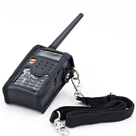 NEW 2way Radio Baofeng Leather Pouch Soft Case Nylone Holder For