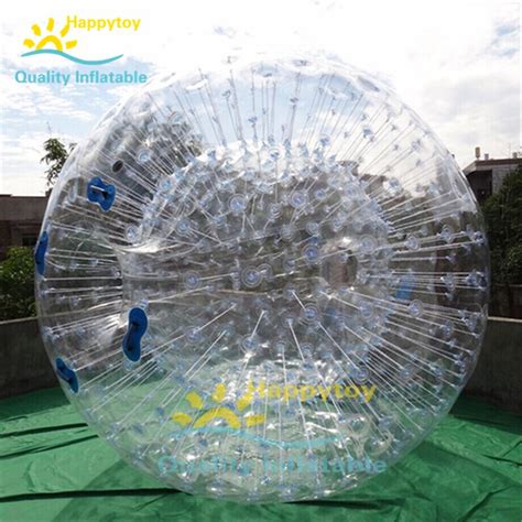 Large Clear Inflatable Zorb Ball Water Walker Human Hamster Ramp