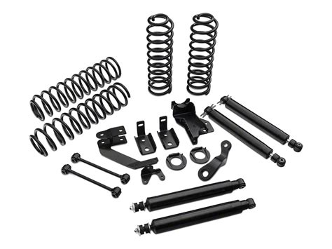 Mammoth 4 Inch Lift Kit w/ Shocks (07-18 Jeep Wrangler JK 2-Door) | Mammoth