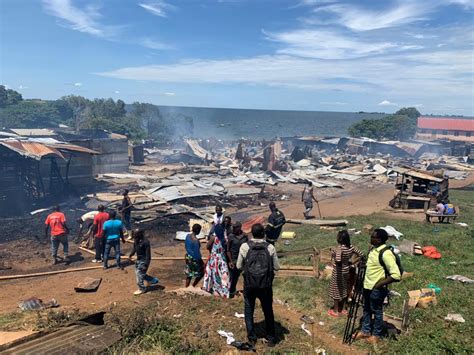 Update Kigungu Market Fire Destroys Over 300 Households