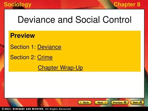 Ppt Deviance And Social Control Powerpoint Presentation Free