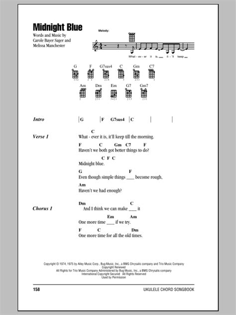 Midnight Blue Sheet Music Direct